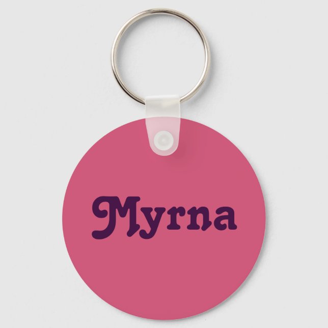 Porte-clés Porte - clé Myrna (Recto)