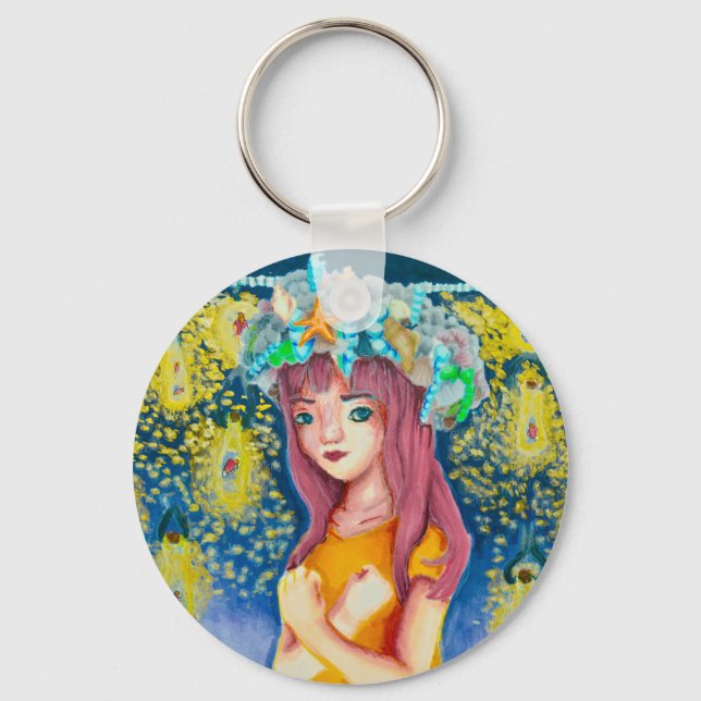 Porte-clés Porte - clé Mystic Firefly Beach (Recto)