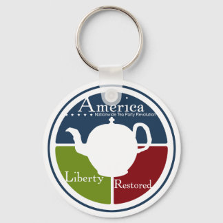 Porte-clés Porte - clé national de la révolution du Tea Party