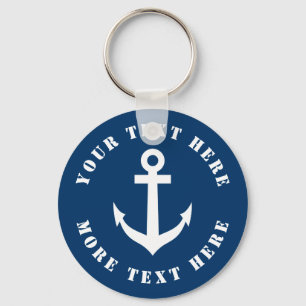 Porte-clés Porte - clé nautique fait sur commande d'ancre