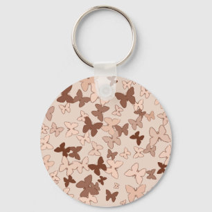 Porte-clés Porte - clé neutre de papillon