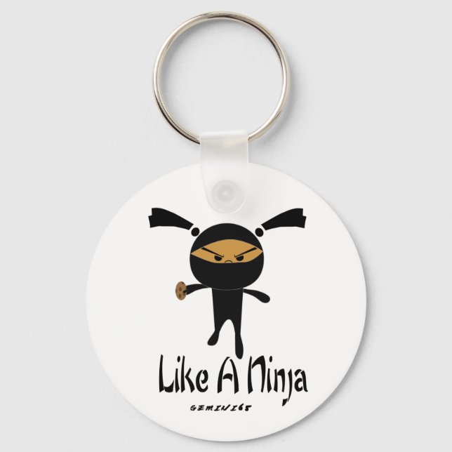 Porte-clés Porte - clé Ninja (Recto)