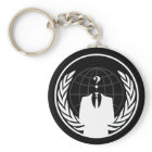 Porte - clé noir international anonyme