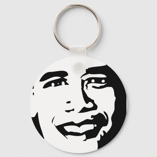 PORTE-CLÉS PORTE - CLÉ OBAMA (Recto)