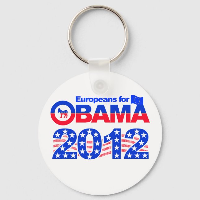 PORTE-CLÉS PORTE - CLÉ OBAMA 2012 (Recto)