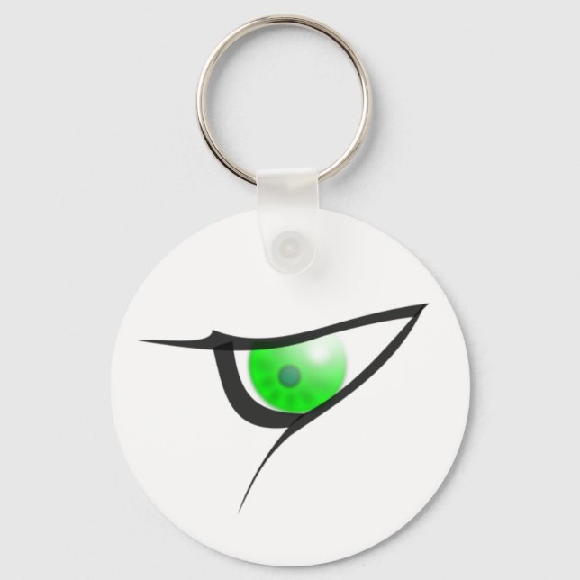 Porte-clés Porte - clé oculaire vert (Recto)
