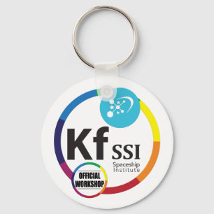Porte-clés Porte - clé officiel de logo d'atelier de KFSSI