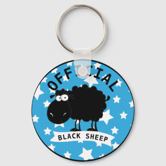 Porte-clés Porte - clé officiel drôle de mouton noir