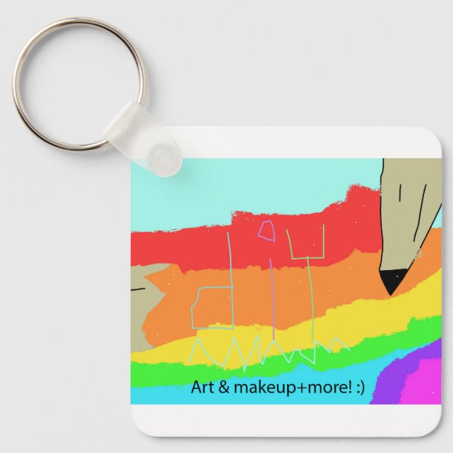 Porte-clés Porte - clé officielle do-it-yourself fille (Recto)