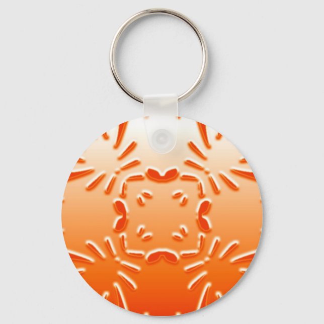 Porte-clés porte - clé orange (Recto)