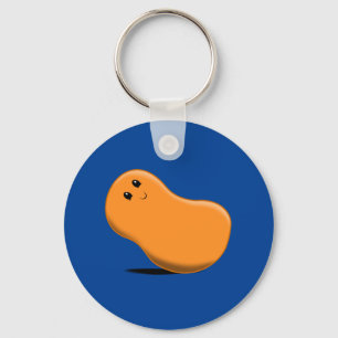 Porte-clés Porte - clé orange de bonbon mou
