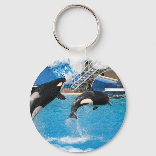 Porte-clés Porte - clé Orca Whales (Recto)