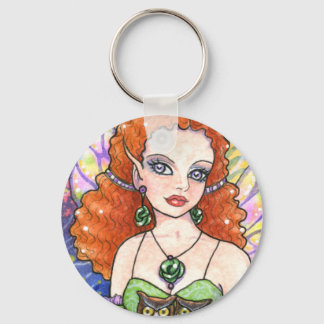 Porte-clés Porte - clé Owl Flower Imaginaire par Ann Howard