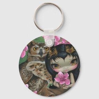 Porte-clés porte - clé "Owlyn in the Springtime"