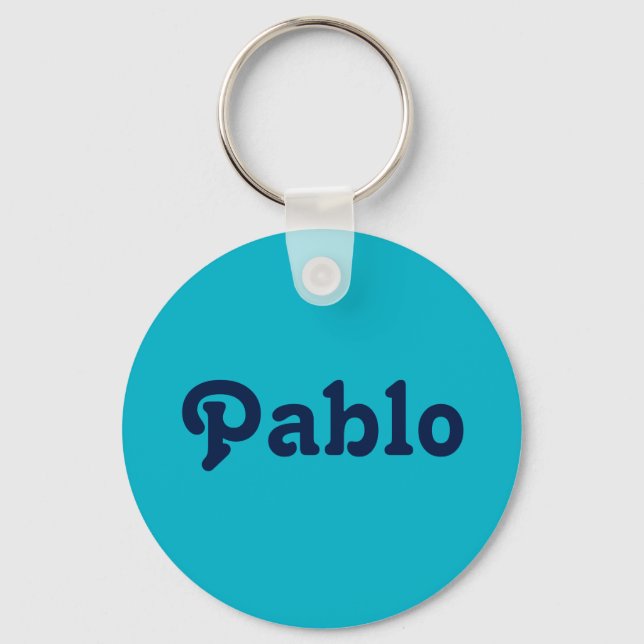 Porte-clés Porte - clé Pablo (Recto)