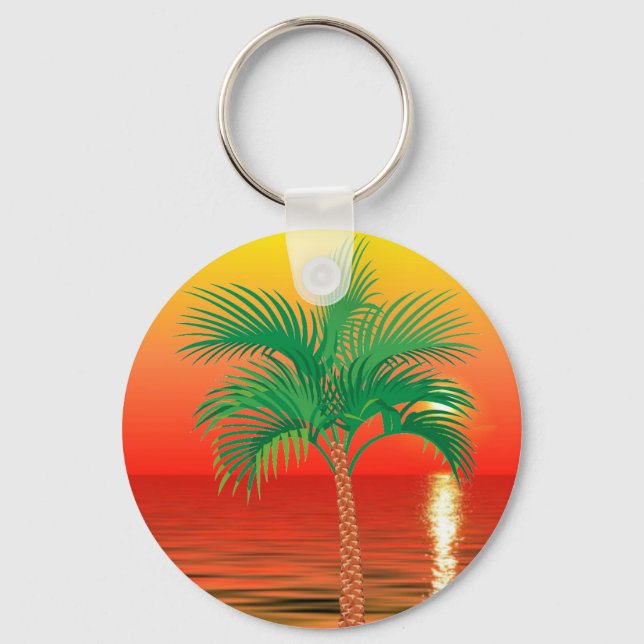 Porte-clés Porte - clé Palm Tree (Recto)