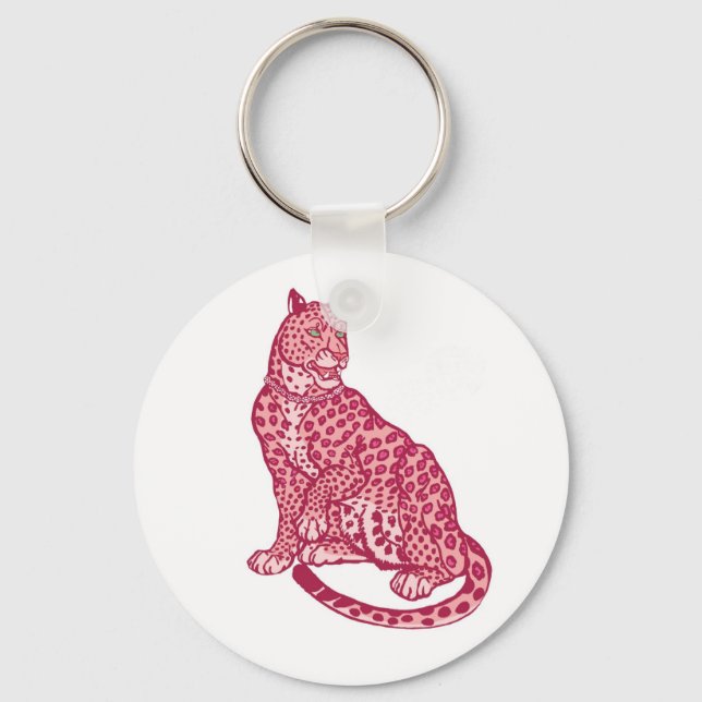 Porte-clés Porte - clé Panther rose (Recto)