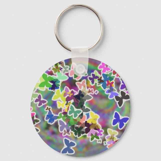 Porte-clés Porte - clé papillon (Recto)