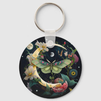 PORTE-CLÉS PORTE CLE PAPILLON DE NUIT