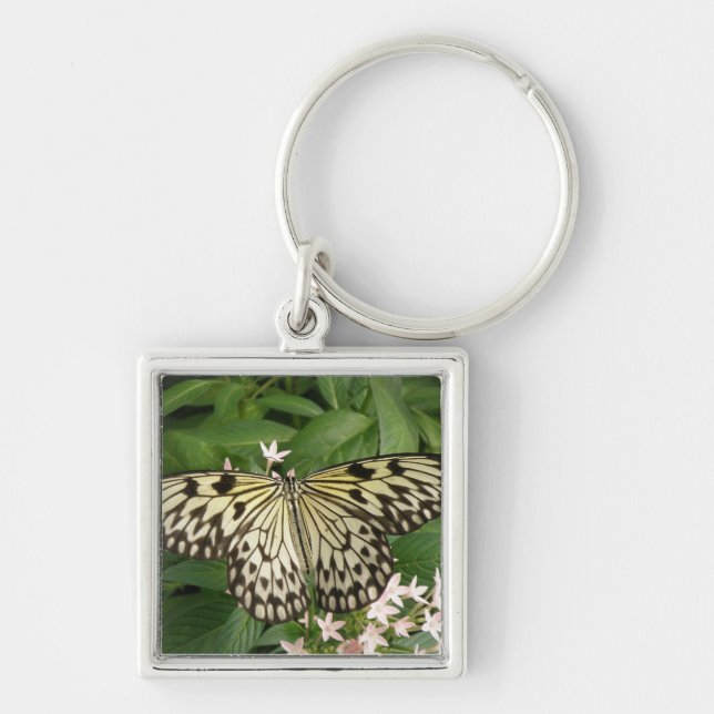 Porte-clés Porte - clé papillon en papier (Devant)