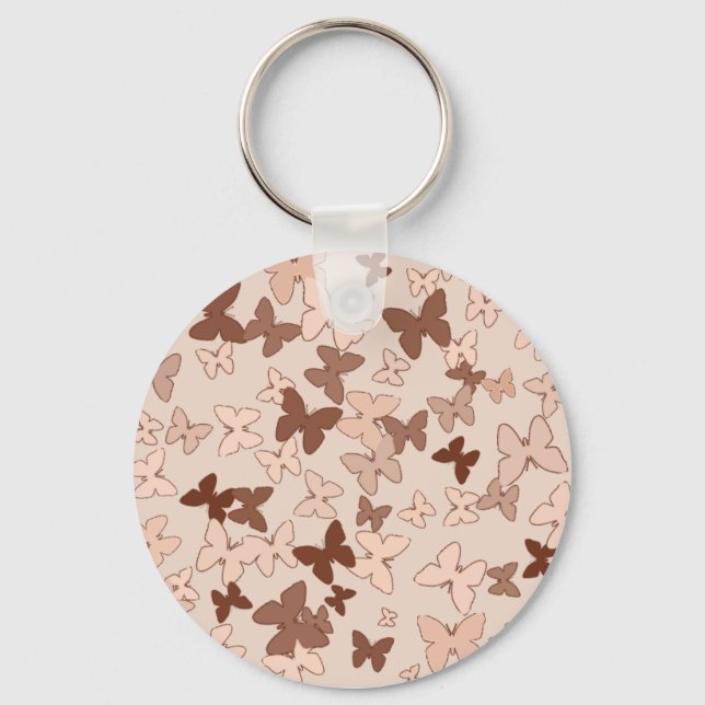 Porte-clés Porte - clé papillon neutre (Recto)