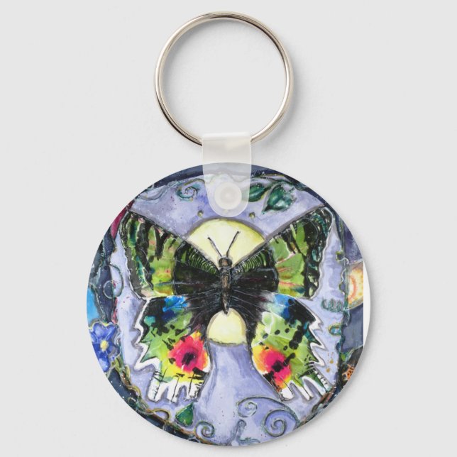 Porte-clés Porte - clé papillon PMACarlson (Recto)
