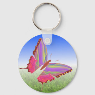 Porte-clés Porte - clé papillon unique