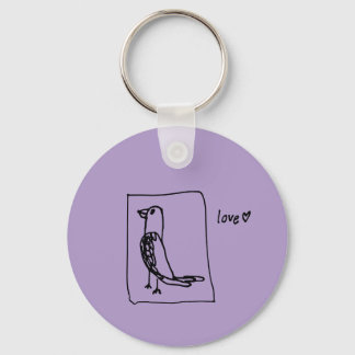 Porte-clés porte - clé parakeet