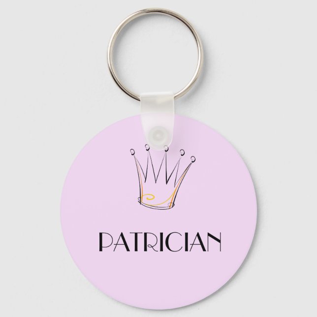 Porte-clés porte - clé "PATRICIEN" (Recto)