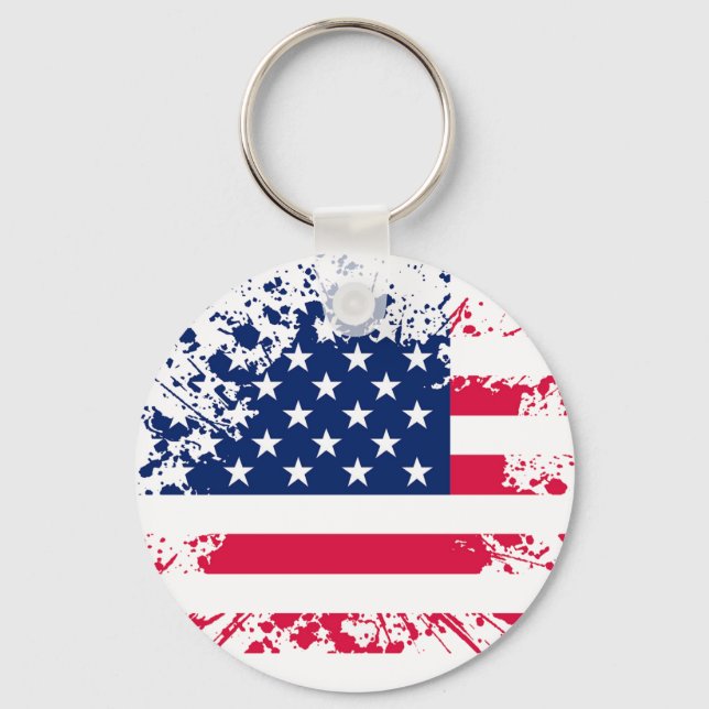 Porte-clés Porte - clé patriotique (Recto)