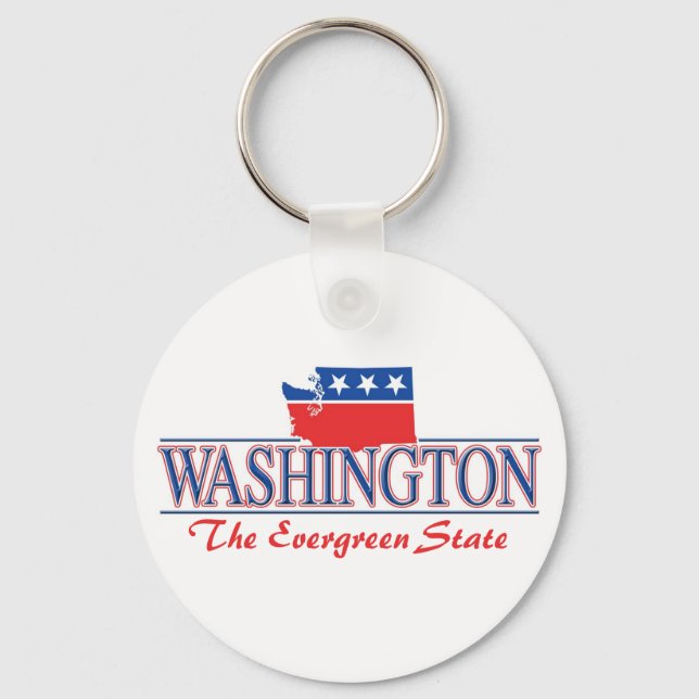 Porte-clés Porte - clé patriotique de Washington (Recto)