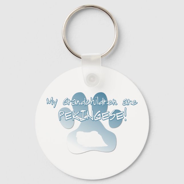Porte-clés Porte - clé Pekingese Grandchildren (Recto)