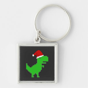 Porte-clés porte - clé père Noël trex