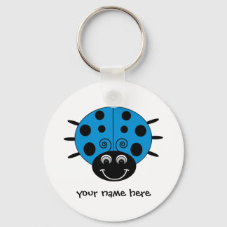 Porte-clés Porte - clé personnalisable de Ladybug bleu
