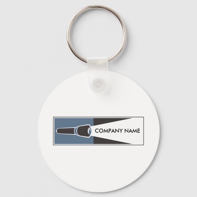 Porte-clés Porte - clé personnalisable Flashlight (Recto)