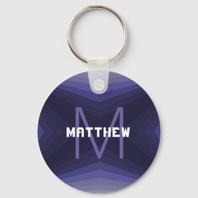 Porte-clés Porte - clé personnalisable - Purple HAMbWG (Recto)