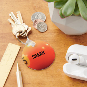 Porte-clés Porte - clé personnalisé Billiard Ball