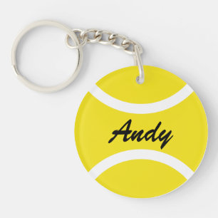 Porte-clés Porte - clé personnalisé de balle de tennis avec