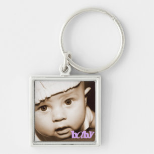 Porte-clés Porte - clé personnalisé de photo "bébé" dans 