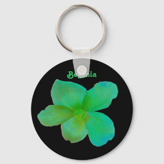 Porte-clés Porte - clé personnalisé Green Begonia