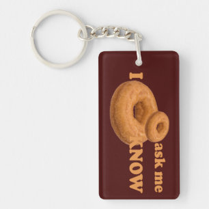 Porte-clés Porte - clé personnalisé Humour Donut