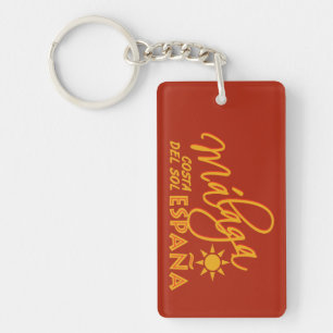 Porte-clés Porte - clé personnalisé Málaga España