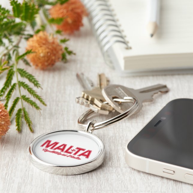 Porte-clés PORTE - CLÉ personnalisé MALTA (Côté)
