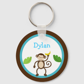 Porte-clés Porte - clé personnalisé Monkey Jungle Kids