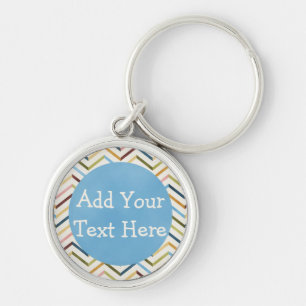 Porte-clés Porte - clé personnalisé MultiColor Chevron