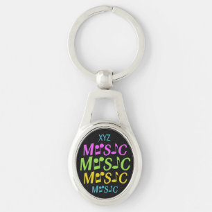 Porte-clés PORTE - CLÉ personnalisé MUSIQUE