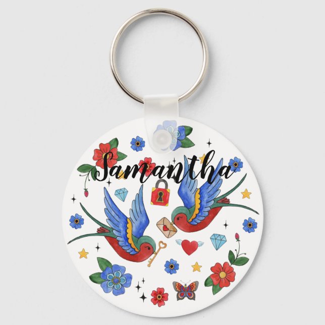 Porte-clés Porte - clé personnalisé Spa traditionnel de tatou (Recto)