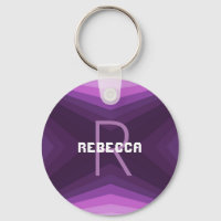Porte - clé personnalisé violet - HAMbyWG