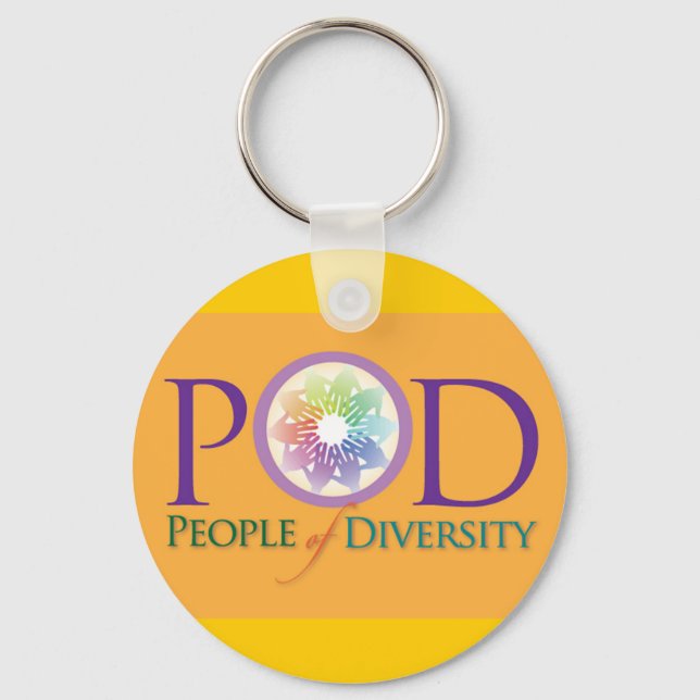 Porte-clés Porte - clé - Personnes de la diversité (Recto)