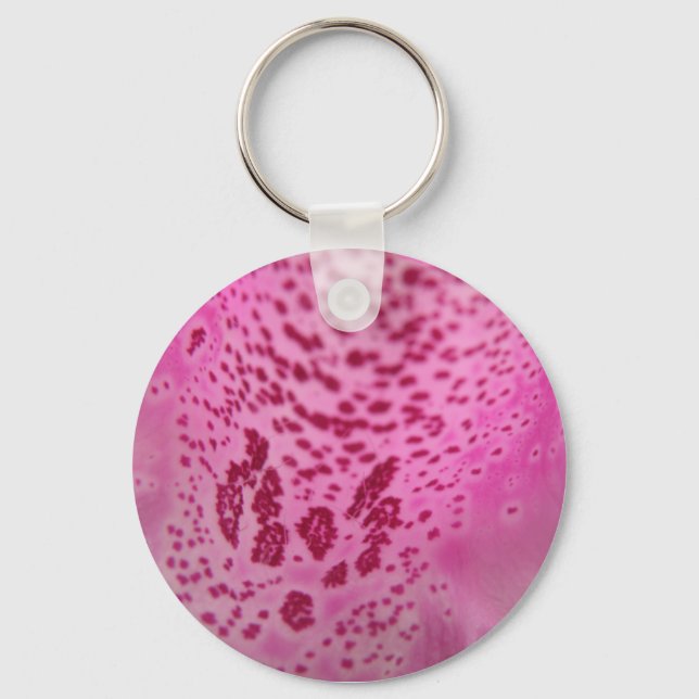 Porte-clés Porte - clé pétal rose Foxglove (Recto)